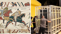 Bayeux Tapestry Makes Historic Return to the UK After 900 Years!