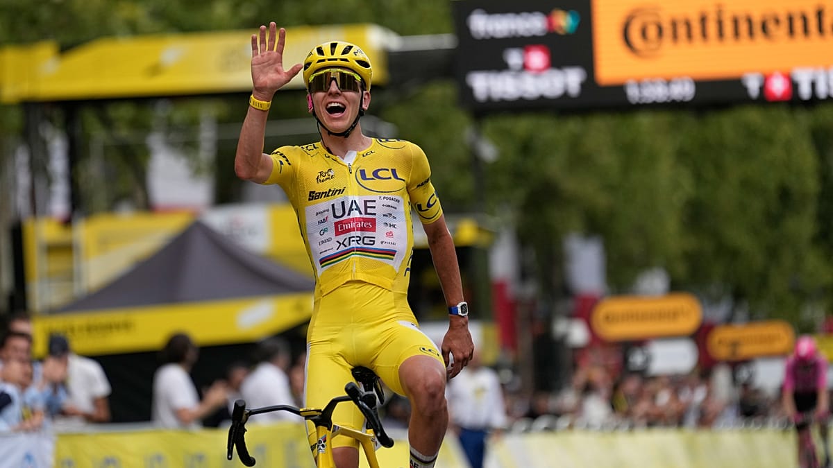 Tadej Pogačar’dan Tarihi Başarı: Beşinci Tour de France Zaferi!