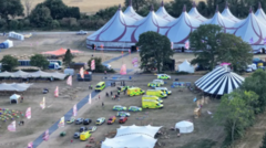 Tragedy Strikes Big Church Festival: One Dead as Sign Falls