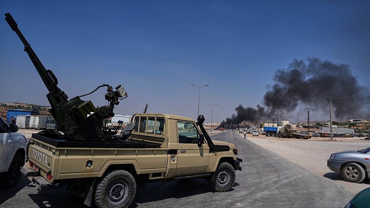 Temporary wartime weapons depot explosion kills 14 outside Syria’s Idlib
