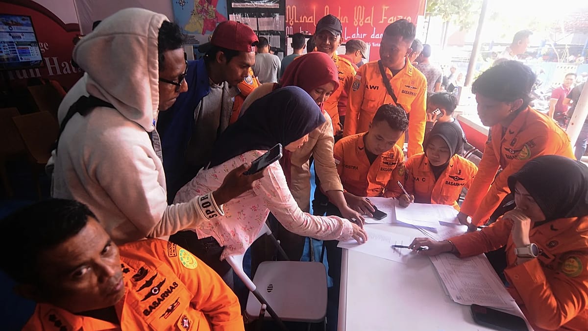 Six dead and 129 missing after ferry capsizes off Indonesia’s Java Island