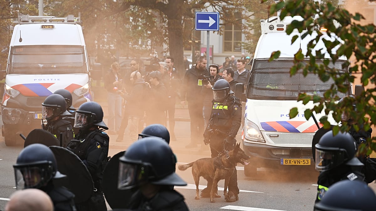 Police clash